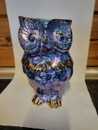 Figura de Buho Decorativo