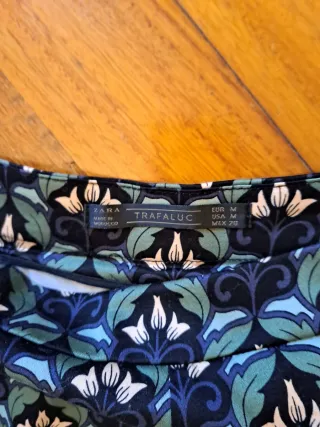 Falda pantalón mini estampada