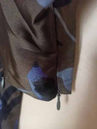 Vestido largo Zara estampado floral talla L