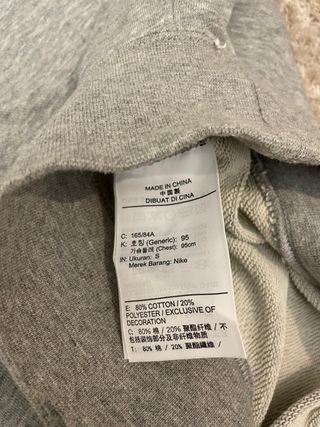 Casaco Nike Club Fleece Basic Cinza Essencial