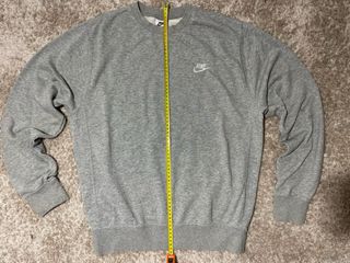 Casaco Nike Club Fleece Basic Cinza Essencial