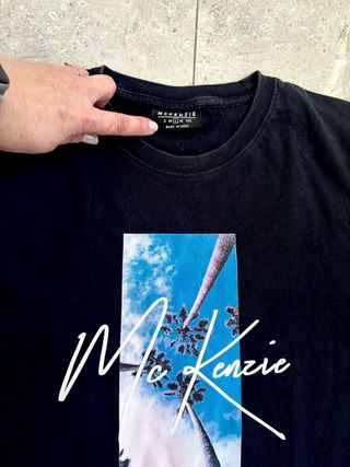 Camiseta McKenzie Negra Talla L