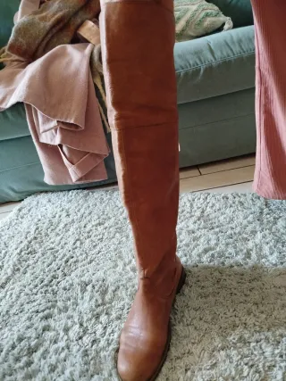 Stivali pelle al ginocchio  Pelle morbidissima