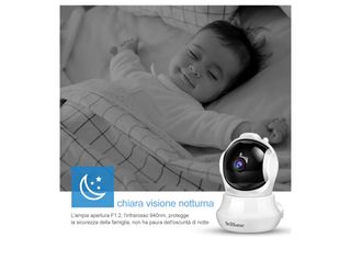 Cámara Vigilancia SriHome 1296P IOS/Android