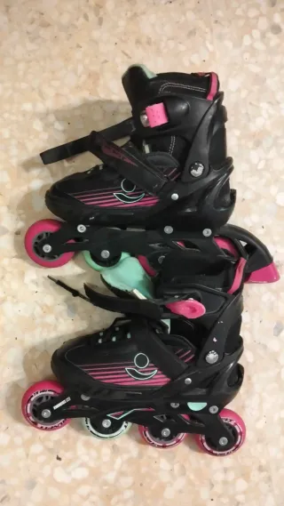 Patines en línea niña talla ajustable talla 37-40