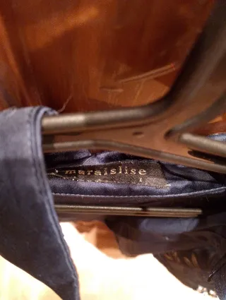 Conjunto azul oscuro y plateado para fiesta