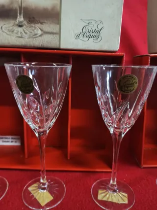6 Copos de Porto Cristal d'Arques Cassandra
