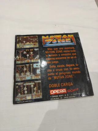 Juego Muten Zone PC 5.25 Opera Soft