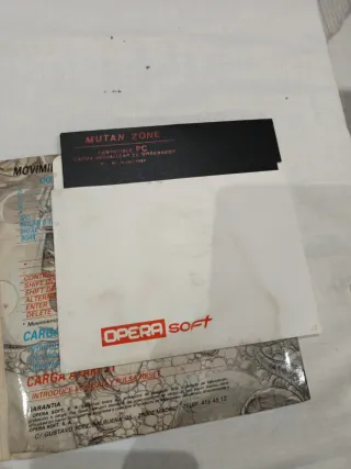 Juego Muten Zone PC 5.25 Opera Soft