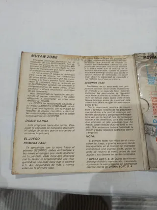 Juego Muten Zone PC 5.25 Opera Soft