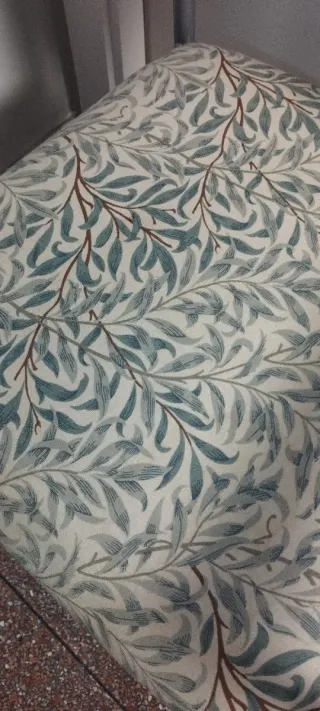 Silla diseño floral