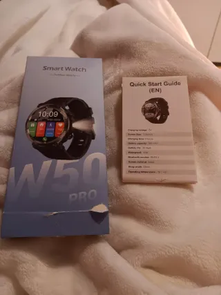 Smartwatch W50 PRO Negro