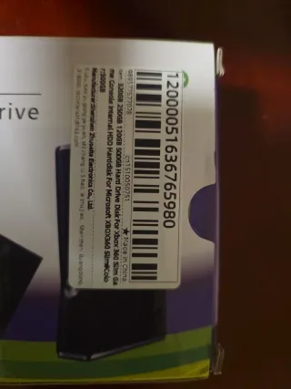 Disco rigido interno Xbox 360 Slim 320GB