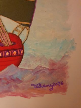 Barca in legno e tela Odisea Del Mare