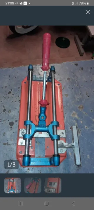 Cortadora de azulejos Rubi