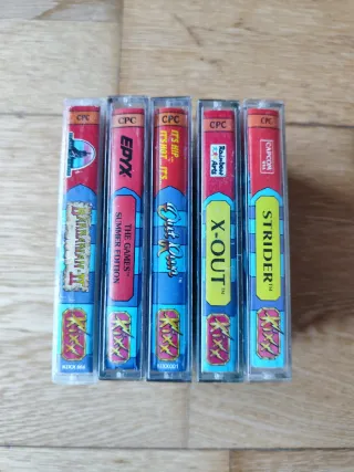 Lote juegos AMSTRAD serie KIXX