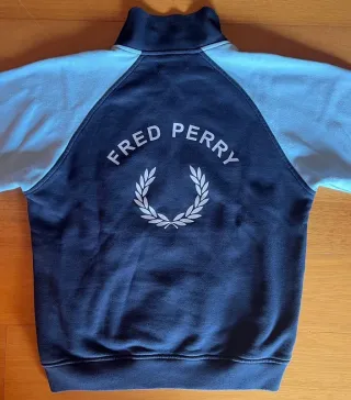 Casaco Fred Perry Unissexo Tamanho M Azul Marinho