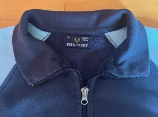 Casaco Fred Perry Unissexo Tamanho M Azul Marinho