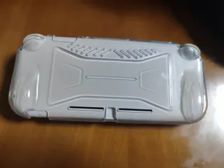 Nintendo switch lite blanca con "juegos"