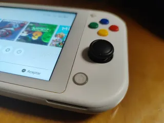 Nintendo switch lite blanca con "juegos"