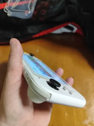 Nintendo switch lite blanca con "juegos"