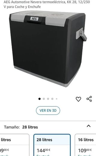 Nevera AEG KK28 - 28L - 12/230V