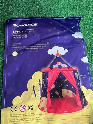 Tienda de campaña infantil SONGMICS