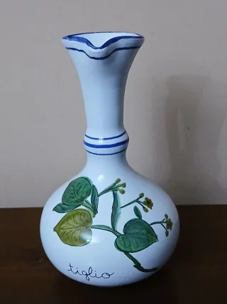 Brocca Deruta vintage decorata a mano