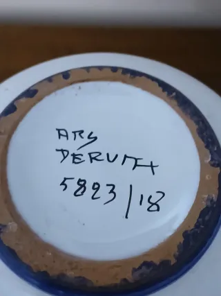 Brocca Deruta vintage decorata a mano