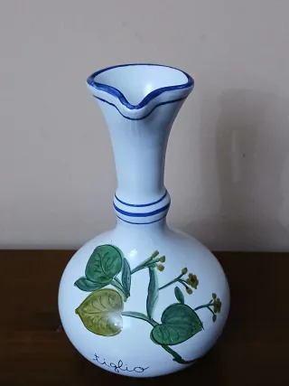 Brocca Deruta vintage decorata a mano