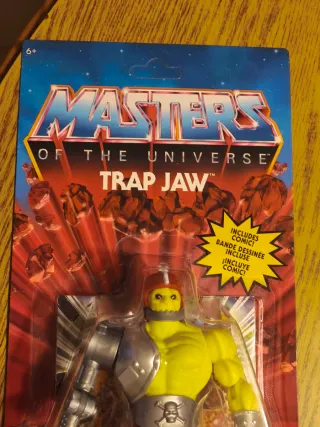 Action Figure Trap Jaw Motu Mattel
