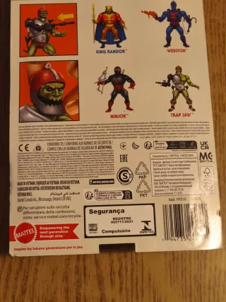 Action Figure Trap Jaw Motu Mattel