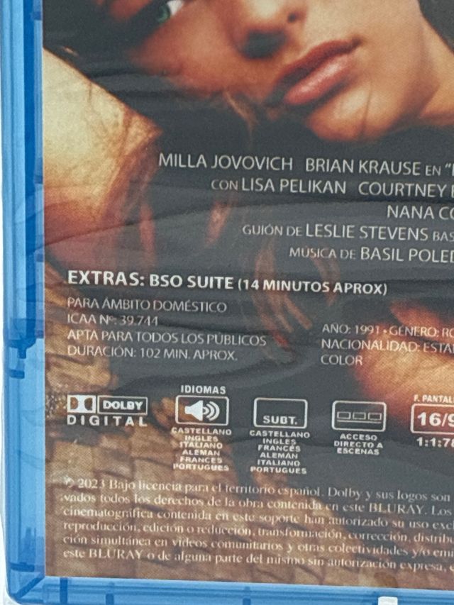 Regreso al lago azul Bluray