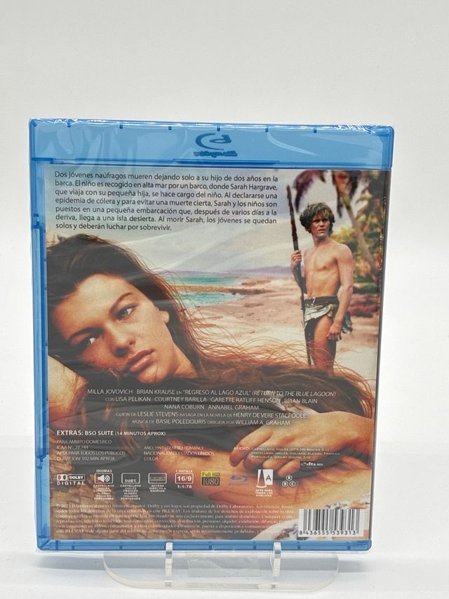 Regreso al lago azul Bluray