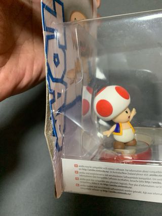 Amiibo Toad Super Mario Nintendo