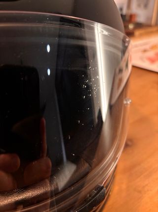 Shoei Glamster Negro Brillo (Talla XXL) + Pinlock