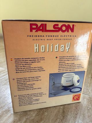 Freidora/Fondue Eléctrica Palson Holiday