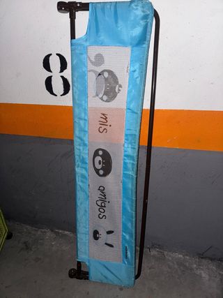 Barrera protectora infantil azul