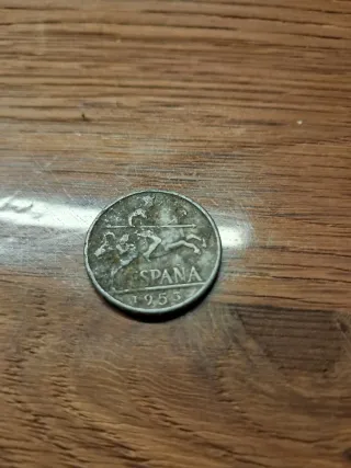 Moneda 10 Céntimos Peseta 1953