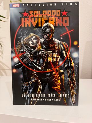 Cómic el soldado de invierno.