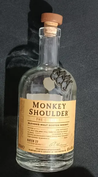 Lote Whisky & Rock in 3 Bottiglie da Collezione Vuote