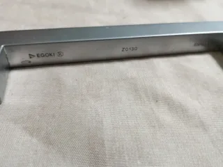 6 Tiradores plateados para armario