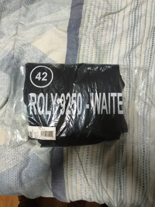 Pantalón camarero ROLY negro sin estrenar