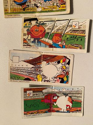 Cromos Naranjitos Del Mundial Matutano