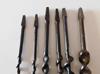 Barrenas para berbiquí