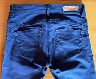 Calças Stradivarius Azuis Tamanho S