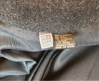 Abrigo negro elegante