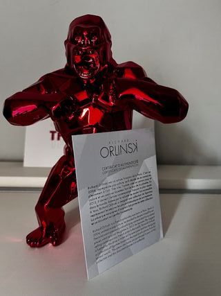 Escultura Richard Orlinski Kong Christmas Edition