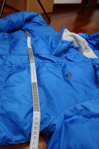 Plumífero Timberland azul con capucha Talla M