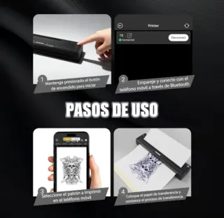 Dragonhawk Impresora Térmica Esténcil Tatuaje